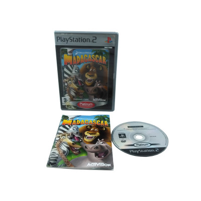 Gioco Sony Playstation PS2 - Madagascar Dreamworks - PLT