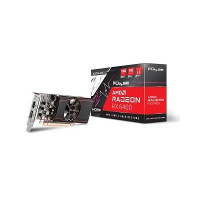 Sapphire Radeon RX 6400 Pulse 4GB GDDR6 HDMI/DP PCi Ex 4.0 16x