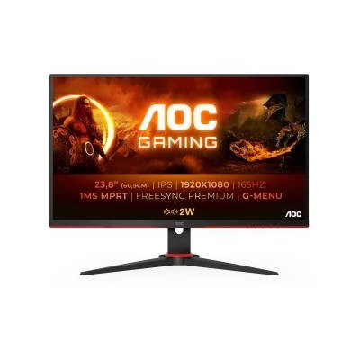 AOC 24G2SPAE Monitor 23.8" IPS 165Hz FullHD 1ms A-Sync Multimediale VGA/HDMI/DP