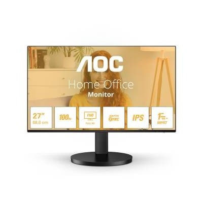 AOC 27B3HA2 Monitor 27" IPS 100Hz Full HD 1ms Adaptive Sync HDMI/VGA