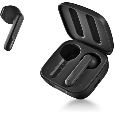 NGS ARTICA MOVE BLACK - Auricolari Wireless Compatibile con Tecnologia Bluetooth 5.3. e TWS  Controllo Touch