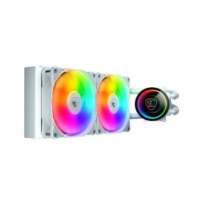 Cougar Poseidon Elite 240 ARGB Bianco CPU Liquid Cooler Intel 1851/1700 AMD AM4/AM5 