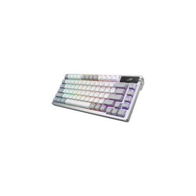 Asus ROG Azoth White Tastiera da Gaming RGB USB/Bluetooth/RF Layout IT