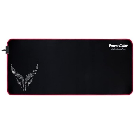 Power Color MPDR-1000 Red Devil RGB Mouse Pad 900x400 USB