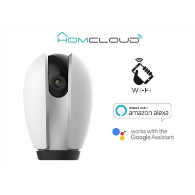 Homcloud - Telecamera Wi-Fi Speed 4S Pan&Tilt rotazione 355° e 90°