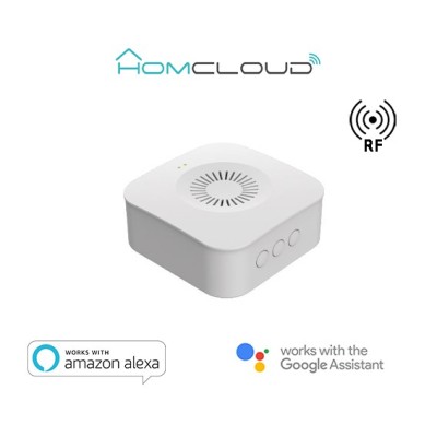 Homcloud - Jingle 2 - Campanello senza fili a pile/alimentazione RF