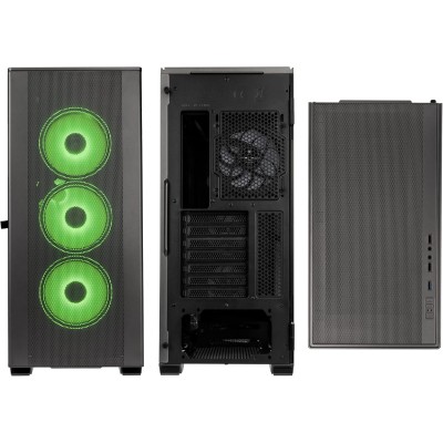 Kolink Stronghold Prism ARGB Middle Tower Vetro Temperato No-Power minITX/mATX/ATX/E-ATX