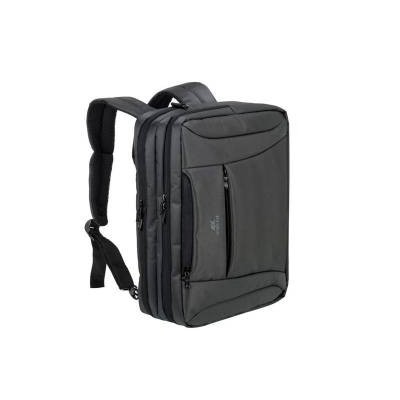 Borsa per notebook Rivacase 8290 che si trasforma in zaino, colore antracite.