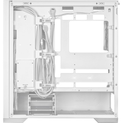 Asus TUF Gaming GT302 ARGB White Mid Tower No-Power Vetro Temperato E-ATX/ATX/mATX/minITX