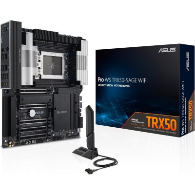 ASUS Pro WS TRX50-SAGE WIFI AMD 7000WX/7000 4*DDR5 3*M.2 4*SATA E-ATX
