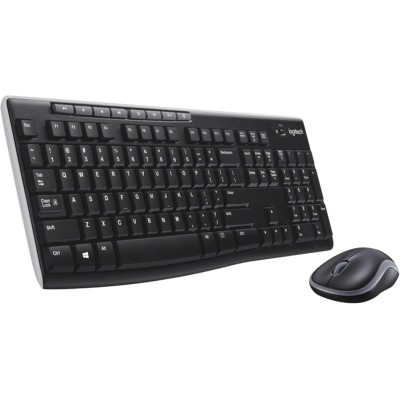 Logitech MK270 Kit Tastiera/mouse Comfort Wireless Nero