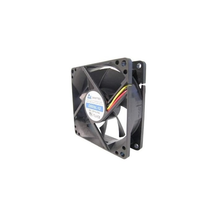 Chieftec AF-0825S Ventola Case 20dBA 23Cfm 80x80mm Chieftec AF-0825S Ventola Case 20dBA 23Cfm 80x80mm