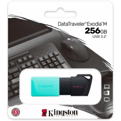 Kingston DataTraveler Exodia M Chiavetta 256GB USB-A 3.2 Gen 1 