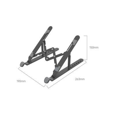Supporto stand ergonomico regolabile e richiudibile in alluminio Orico PFB-A23.