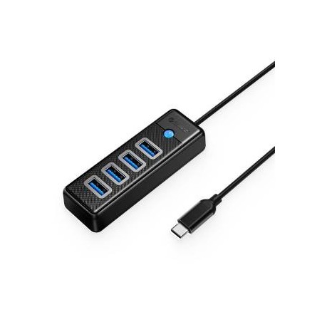 Orico PW4U-C3 HUB USB-C to 4*USB Nero