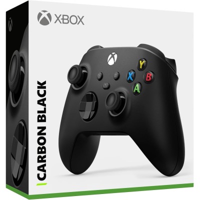 Controller Wireless Microsoft Xbox Carbon Black originale
