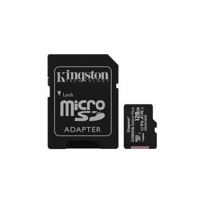 Kingston Canvas Select Plus 128GB MicroSDXC Classe 10 UHS-I 100/85 MB/s