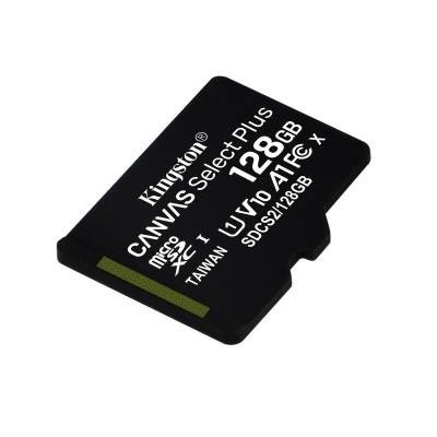 Kingston Canvas Select Plus 128GB MicroSDXC Classe 10 UHS-I 100/85 MB/s