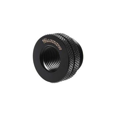 Barrow TCDZS-V1 Raccordo Pass-Through G1/4 M/F Nero