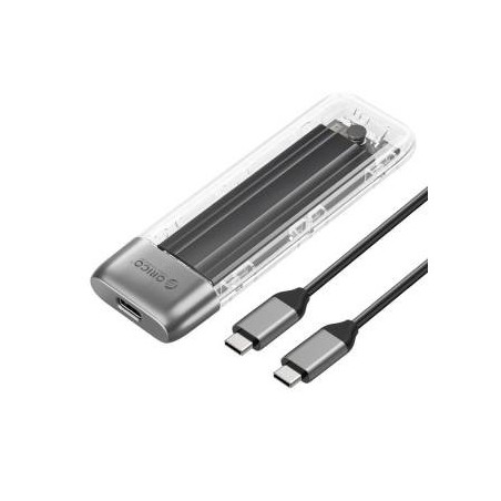 Orico TXM2M-C3 Box Esterno SSD Enclosure M.2 PCIe 3.0 USB Type-C - Trasparente