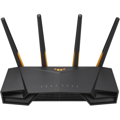 Asus TUF Gaming AX3000 V2 Router Wireless AX 3000Mbps Dual-band Nero e Arancione