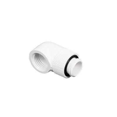 Barrow TWT90-V2.5 Raccordo 90 ruotabile G1/4" M/F Bianco