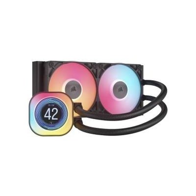 Corsair iCUE Link Titan 240 RX RGB LCD CPU Liquid Cooler Intel 1851/1700 AMD AM5/AM4