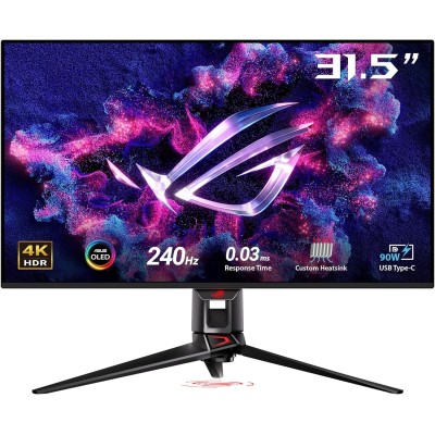 ASUS ROG Swift OLED PG32UCDM Monitor 31.5" OLED 240Hz 4K 0,03ms HDR G-SYNC Hub USB 2*HDMI/DisplayPort