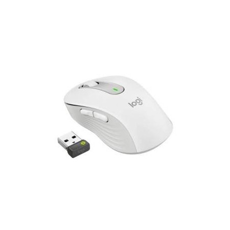 Logitech Signature M650 for Business Mouse Ottico 4000DPI 5 Tasti Wireless/Bluetooth Off-White