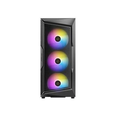 Antec AX61 Elite Black Case Midi Tower No-Power ATX/mATX/ITX