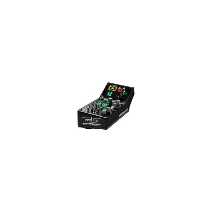 Thrustmaster VIPER Panel, Joystick + leva di controllo del motore, PC, Cablato, USB, Nero, Cavo Thrustmaster VIPER Panel, Joystick + leva di controllo del motore, PC, Cablato, USB, Nero, Cavo