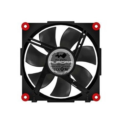 In Win Aurora 3 Pack Ventole RGB 120mm + Controller Nero/Rosso