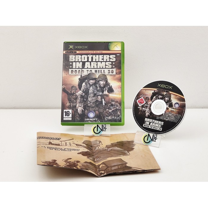 Gioco Microsoft XBOX 1° GEN - Brothers in Arms Road to Hill 30 Gioco Microsoft XBOX 1° GEN - Brothers in Arms Road to Hill 30