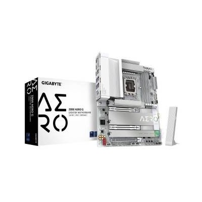Scheda madre ATX bianca per creator Gigabyte Z890 Aero G per socket Intel LGA 1851