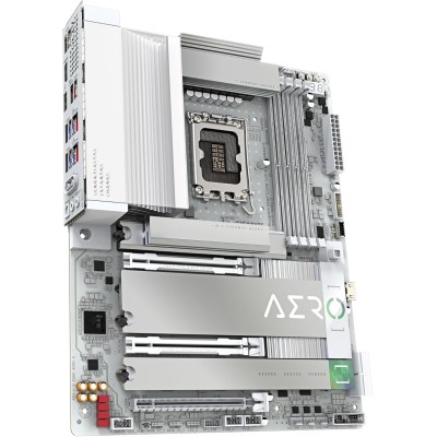 Scheda madre ATX bianca per creator Gigabyte Z890 Aero G per socket Intel LGA 1851