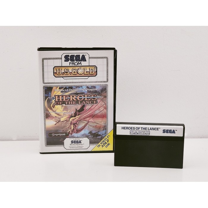 Gioco Sega Master System - Heroes of the Lance Official Advanced Dungeons&Dragon Gioco Sega Master System - Heroes of the Lance Official Advanced Dungeons&Dragon
