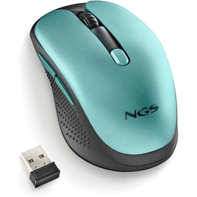 NGS EVO RUST ICE - Mouse Ricaricabile Wireless da 2,4 GHz