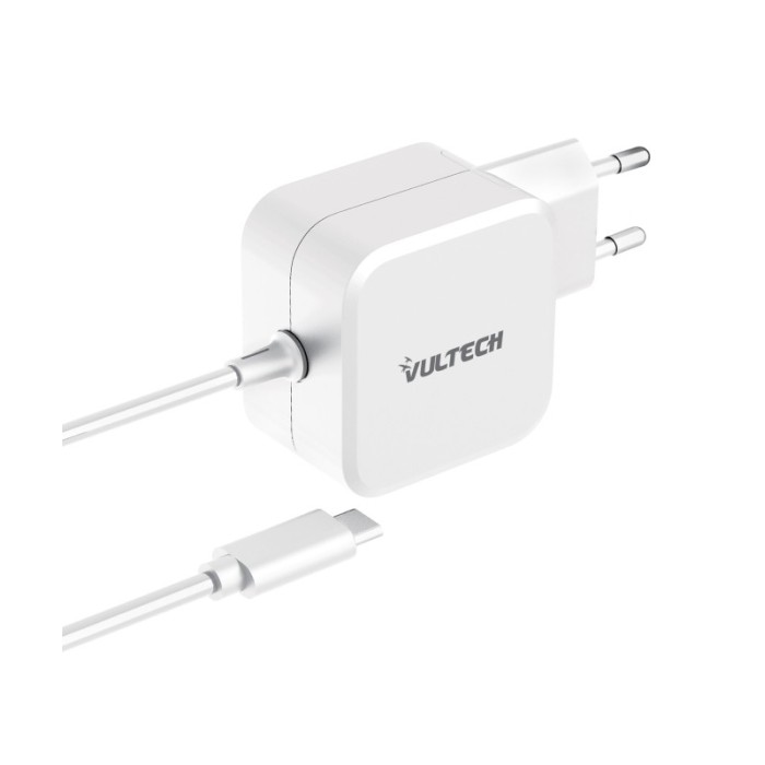 Alimentatore Notebook e Smartphone Universale VULTECH AU-67WTC Autosettante Type-C Alimentatore Notebook e Smartphone Universale VULTECH AU-67WTC Autosettante Type-C