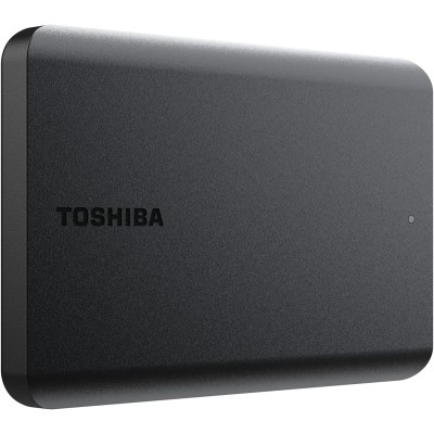 Toshiba Canvio Basics, 1 TB, 2.5", 2.0/3.2 Gen 1 (3.1 Gen 1), Nero