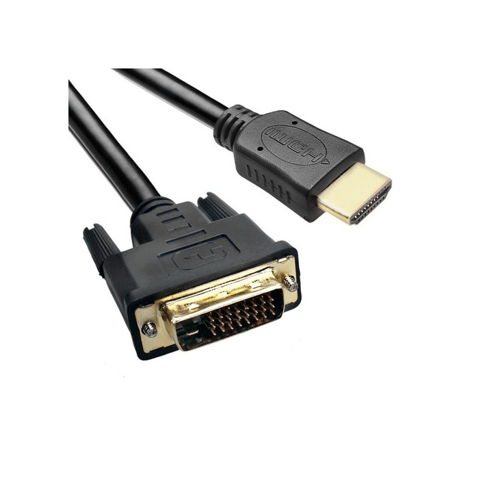 VULTECH CAVO HDMI TO DVI MT 1,8 (DHM02) VULTECH CAVO HDMI TO DVI MT 1,8 (DHM02)