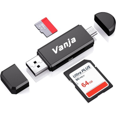 Lettore di Schede SD USB/Micro-USB Card Reader