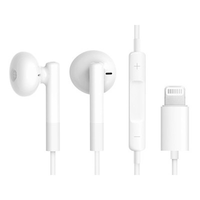Auricolari Stereo - Lightning con tasto risposta e microfono Bianco