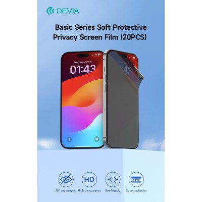 Pellicola Privacy Anti Shock e Graffi Serie Basic Soft