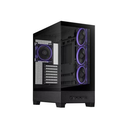 ASUS A31 Plus Black Middle Tower Vetro Temperato No-Power ATX/mATX/Mini-ITX