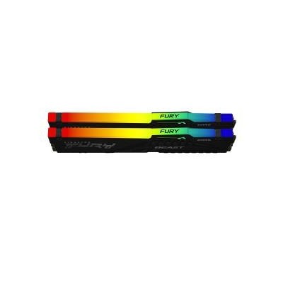 Kingston FURY Beast RGB 32GB Kit 2x16GB DDR5 6000MHz CL30