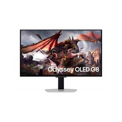 Samsung Odyssey OLED G8 G80SD Monitor 32" OLED 240Hz 4K UHD 0.03ms Multimediale Pivot Hub USB 2*HDMI/DisplayPort