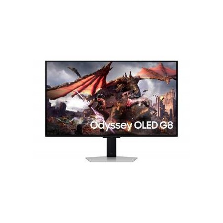 Samsung Odyssey OLED G8 G80SD Monitor 32" OLED 240Hz 4K UHD 0.03ms Multimediale Pivot Hub USB 2*HDMI/DisplayPort