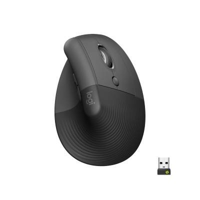 Logitech Lift Mouse Verticale Ottico Wireless 4 Tasti 4000dpi 
