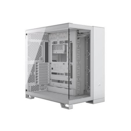 Corsair 6500X White Middle Tower Vetro Temperato No-Power minITX/mATX/ATX/E-ATX