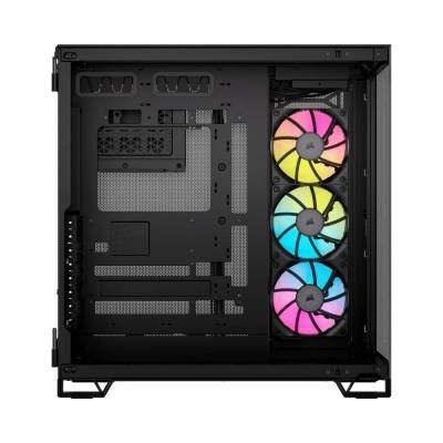 Corsair ICUE LINK 6500X RGB Black Middle Tower Vetro Temperato No-Power minITX/mATX/ATX